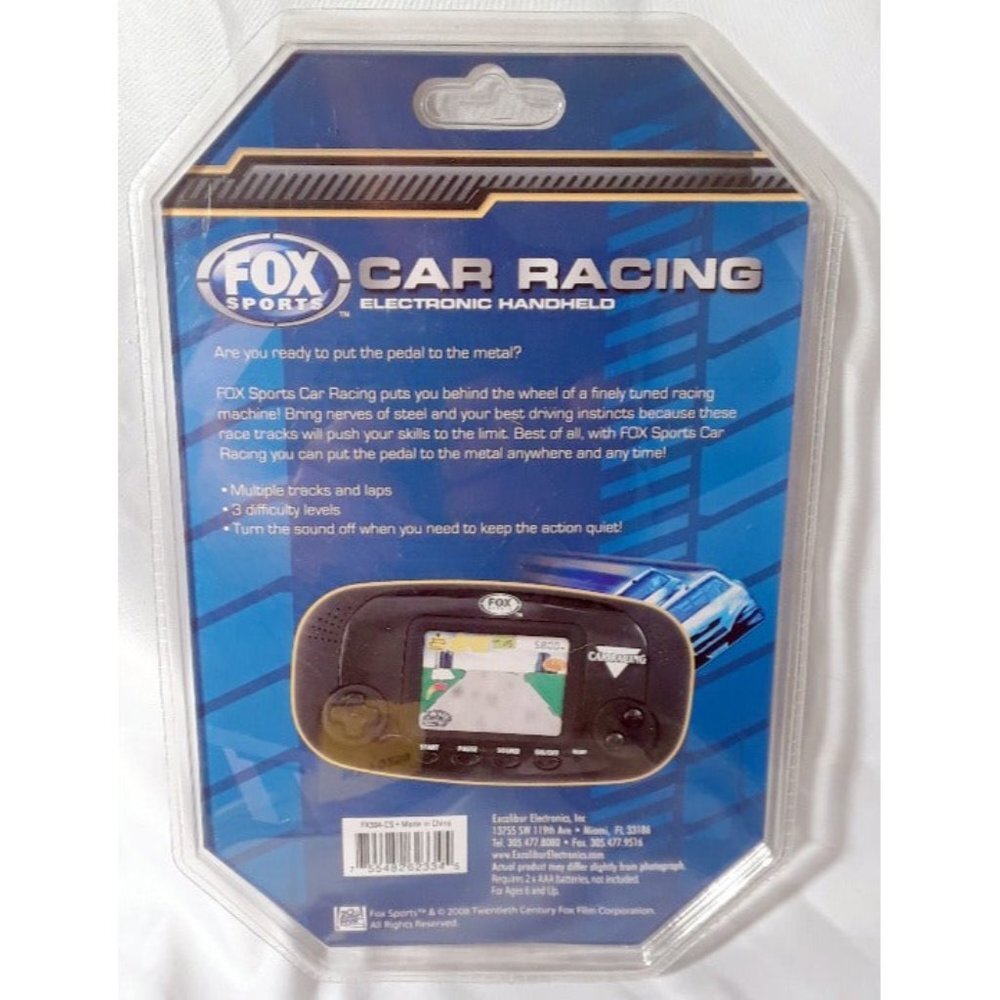 Fox Sports Car Racing Handheld Game - Picture 2 of 3